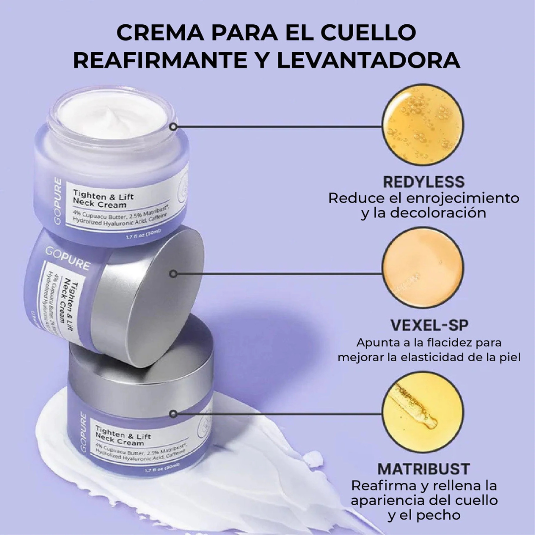 💎 GoPure® Reafirmante de Cuello