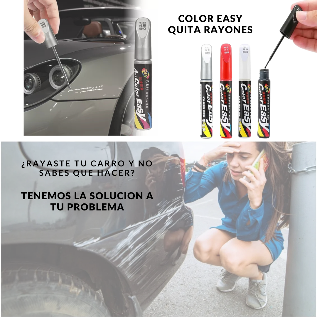 COLOR EASY: Elimina los Rayones de tu vehículo en un Instante
